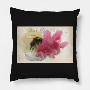 Bumblebee Summer Pillow