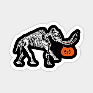 Halloween Mammoth Trick or Treat Costume Magnet