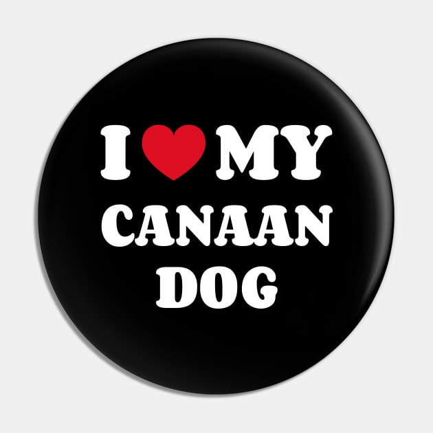 Canaan Dog Pin by ninarts