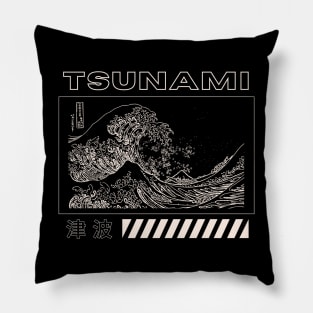 Japan tsunami Pillow