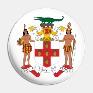 Jamaica Coat of Arms Pin