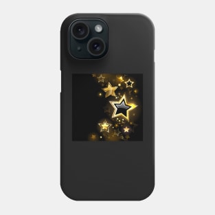 Shiny Gold Star ( Golden Stars ) Phone Case