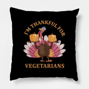 thanksgiving vegan Pillow