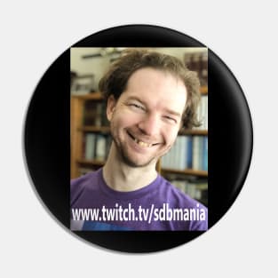 The Official SDBmania Twitch Channel Merchandise Pin