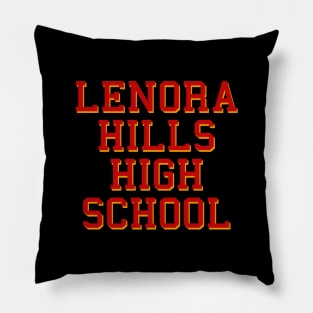 Fictional 80's TV Series School Logo Pillow