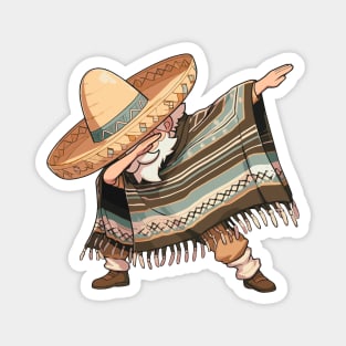 Dabbing Mexican Magnet