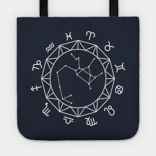 Sagittarius Constellation Zodiac Sign Tote