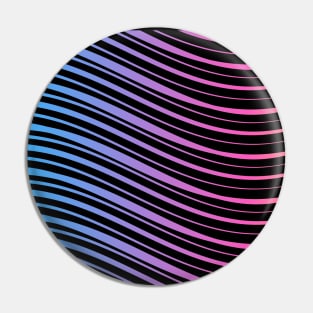 Stripes pattern - colorful Pin