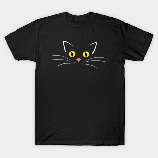 Cat Face Black Cat Halloween Costume T Shirt Cat Face Black Cat Halloween Costume T Shirt Teepublic