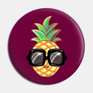 Kawaii Kool Pineapple Pin