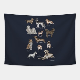 Furry Friends | Dog lovers Tapestry