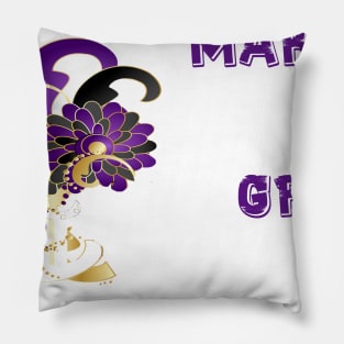 mardi gras t-shirt gift ,  fat tuesday Pillow