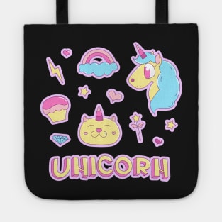 Unicorn sticker pack Tote