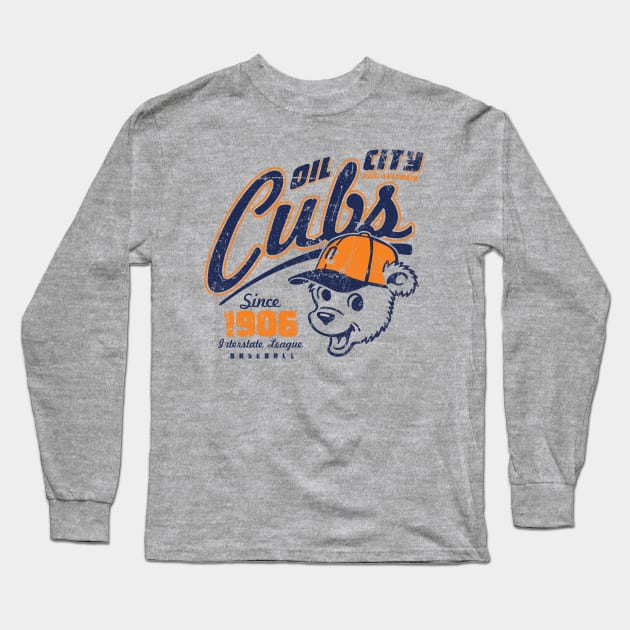 MindsparkCreative Oil City Cubs Long Sleeve T-Shirt