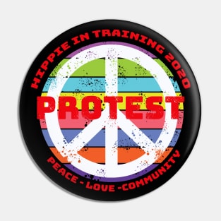 Hippie In Training 2020 Pin