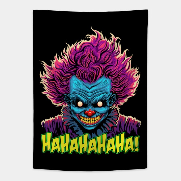 Acid Clown Tapestry by Atomic Blizzard