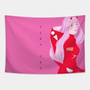 ZERO TWO darling in the franxx Tapestry