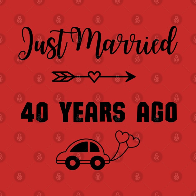 Just Married 40 Years Ago - Wedding anniversary by Rubi16