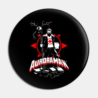 Auroraman School Teacher by Day Pin