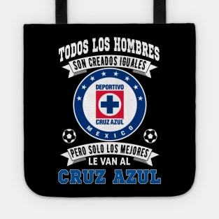 Playera Maquina Celeste de Cruz Azul los Mejores le van a Cruz Azul Futbol Soccer Mexicano Tote