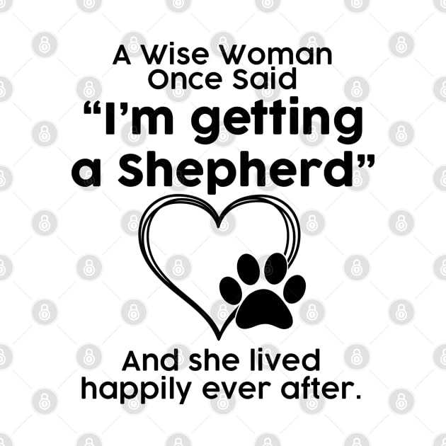 Shepherd crazy dog mom gift . Perfect present for mother dad friend him or her by SerenityByAlex