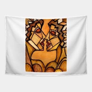 First Kiss Tapestry