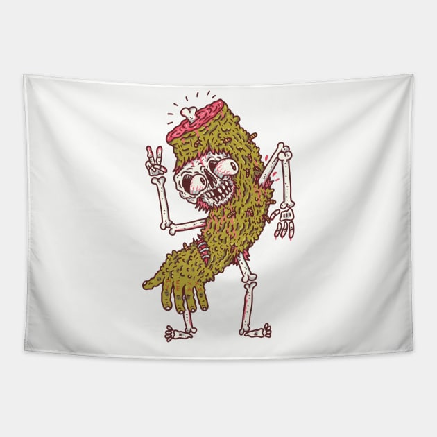 Hand Zombie Tapestry by hex