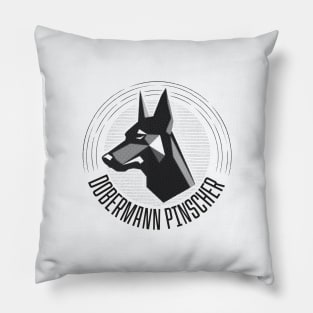 Dobermann Pillow