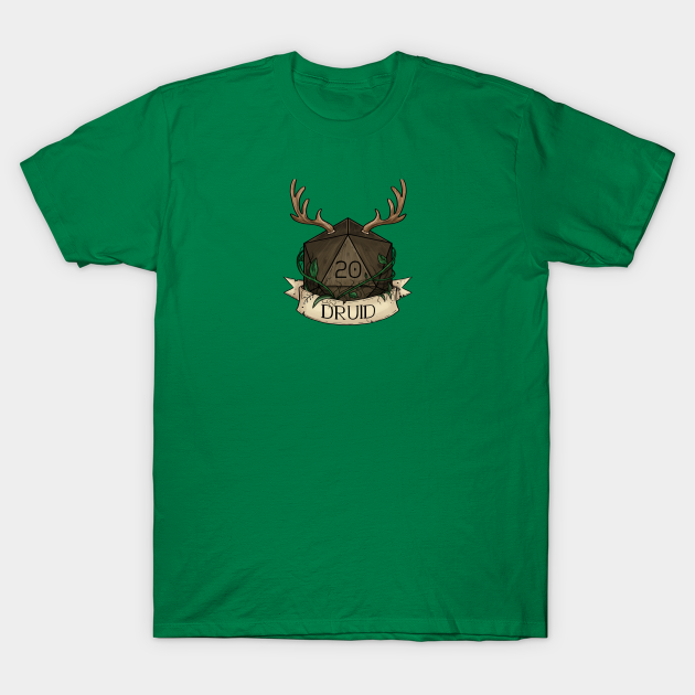D20 - Druid - Druid - T-Shirt