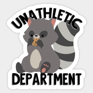 University Place Raccoon Sticker