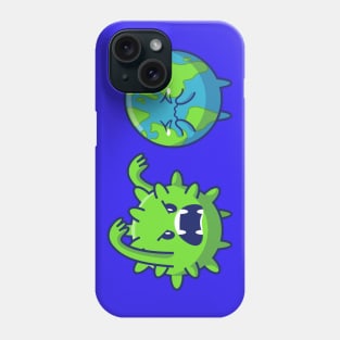 World Scare Corona Virus Cartoon (3) Phone Case