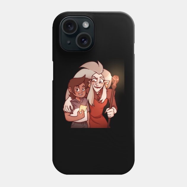 Luz and Eda Phone Case by toothy.crow