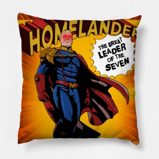 classic homelander Pillow