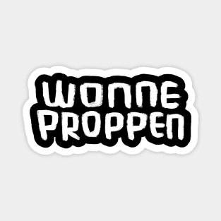 Wonneproppen for Bundle of Joy, Baby, German word Magnet