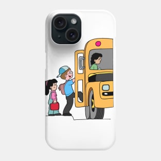 School Bus Design Phone Case