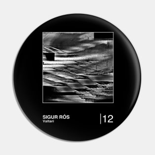 Sigur Ros / Minimalist Style Graphic Artwork Design Pin