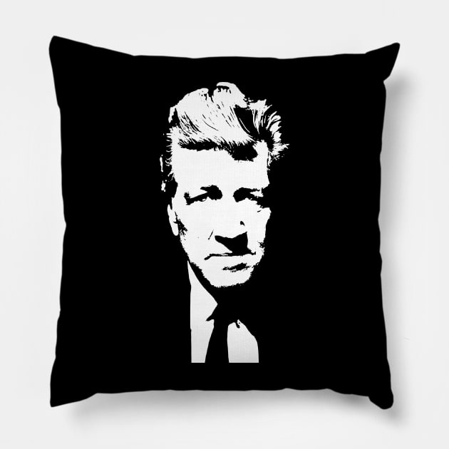 David Lynch Pillow by Bizarre Bizarre