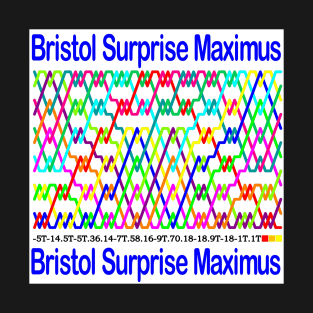 Bristol Surprise Maximus Bellringing Method T-Shirt