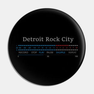 Play - Detroit Rock City Pin