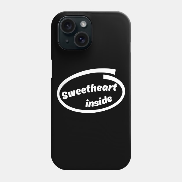 Sweetheart T-shirt Phone Case by SublimeDesign