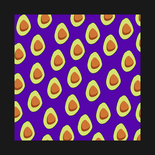 Cute Avocado pattern by monika27