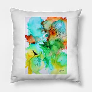 Carpe Diem (happy art) Pillow