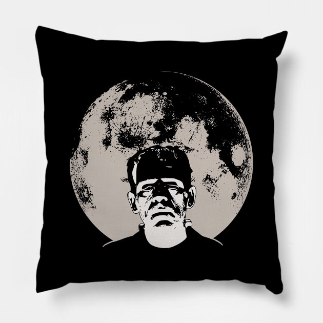 Franks Moon Pillow by ZoeysGarage