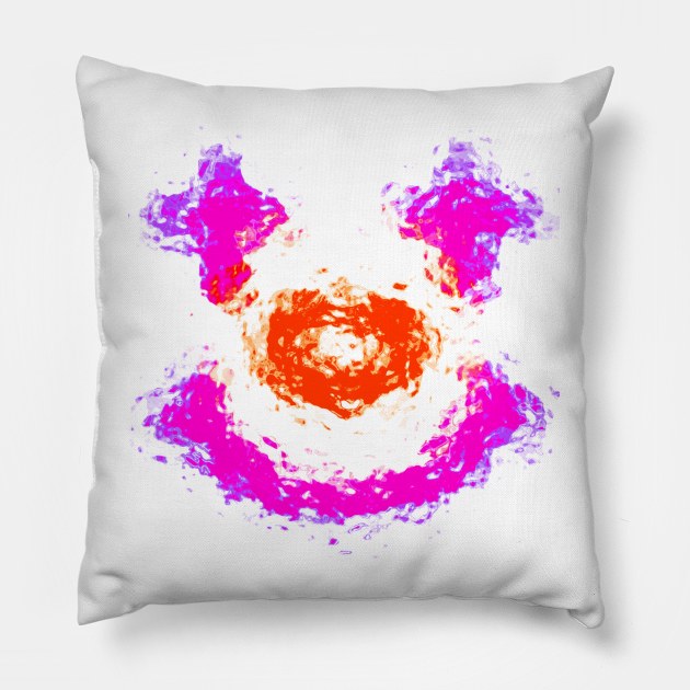 halloween clown Pillow by Atroce