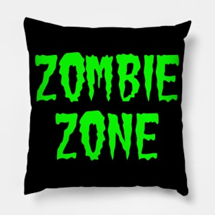 Zombie Zone Pillow