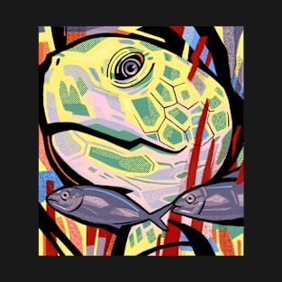 Abstract Sea Turtle T-Shirt