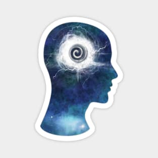 Spiritual Mind Cosmos Enlightenment Magnet