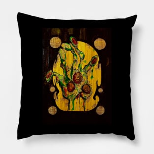 All Seeing Hand Of Fate Pillow