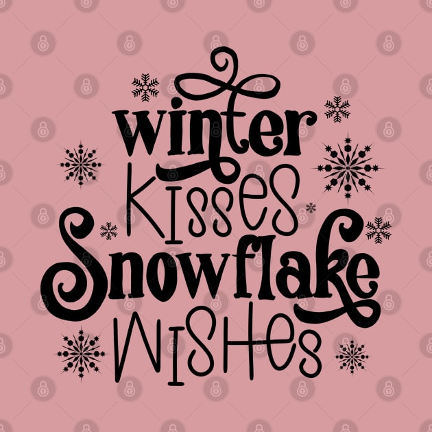 Winter kisses, snowflake wishes 1. by Miruna Mares