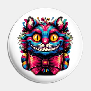 mad cheshire cat Pin